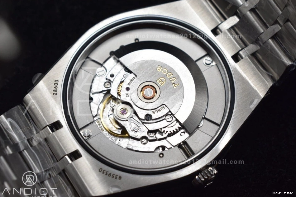 Edition A V7F Dial Best Blue on Tudor Strap GoAnywhere 1:1 Royal SS 1195 0430